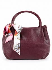 Florence Bags Skórzana torebka "Wesa" w kolorze bordowym - 33 x 20 x 16 cm rozmiar: onesize. Czerwone torebki klasyczne damskie Florence Bags, bez wzorów, z materiału, bez dodatków. Za 217.99 zł.