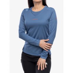 Bluza turystyczna damska La Sportiva Ibaia Pullover. Niebieskie bluzy bez kaptura damskie La Sportiva, xs. Za 261.99 zł.