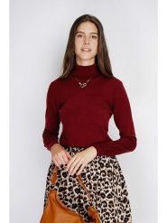 William de Faye Golf w kolorze bordowym rozmiar: 36. Czerwone golfy damskie William De Faye, bez wzorów, z kaszmiru, bez ramiączek. Za 152.98 zł.