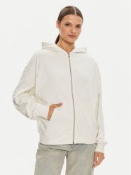 Calvin Klein Jeans Bluza Diffused J20J223533 Écru Regular Fit. Bluzy bez kaptura damskie Calvin Klein Jeans, xs, z bawełny. Za 449.99 zł.