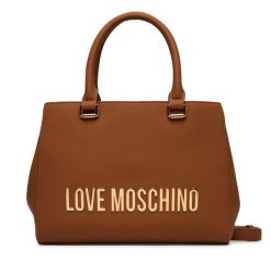 Torebka LOVE MOSCHINO. Brązowe torebki klasyczne damskie Love Moschino, bez wzorów, bez dodatków. Za 1,029.00 zł.