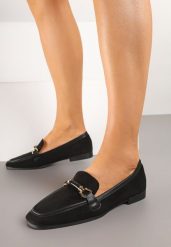 Czarne Mokasyny w Stylu Klasycznych Loafersów Effena. Czarne mokasyny damskie Renee. Za 74.99 zł.