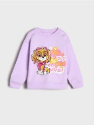 Bluza Psi Patrol - fioletowy. Fioletowe bluzy i bluzki niemowlęce Sinsay, bez wzorów, bez ramiączek, bez kaptura. W wyprzedaży za 9.99 zł.