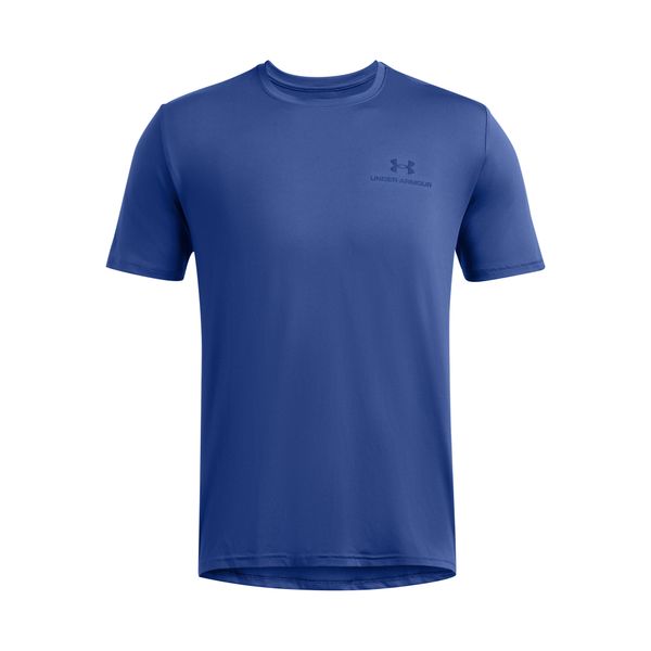 T-Shirt Under Armour Vanish Energy Ss Dorosłych. Niebieskie t-shirty męskie Under Armour, s, bez wzorów, z elastanu, bez kołnierzyka. Za 233.99 zł.