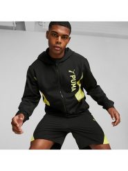 Puma Kurtka sportowa "Fit" w kolorze czarnym rozmiar: M. Czarne kurtki outdoor męskie Puma, m, bez wzorów, bez kaptura. Za 96.60 zł.
