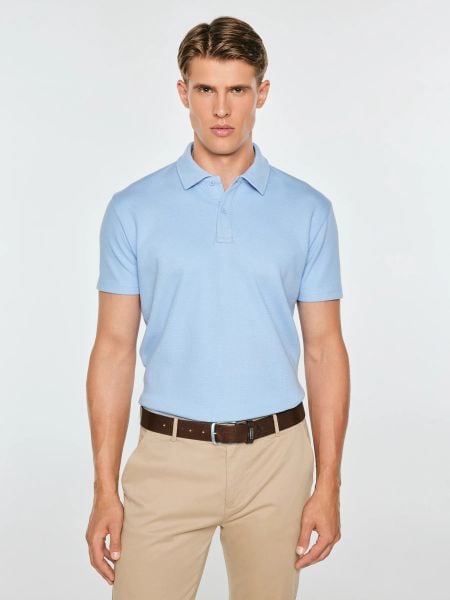 Koszulka męska polo niebieska nisser 400. Niebieskie koszulki polo męskie Big Star, l, bez wzorów, z bawełny, bez ramiączek. Za 139.99 zł.