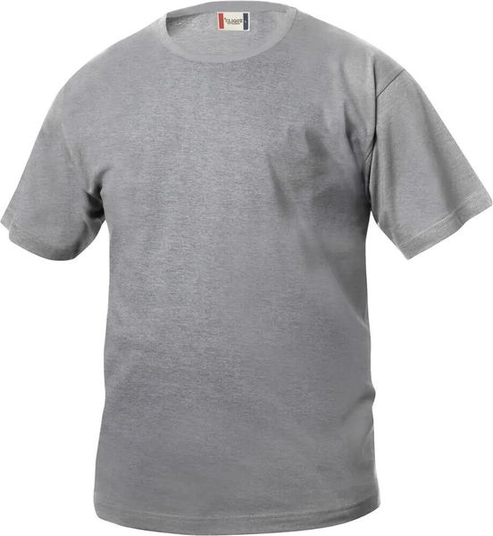 Clique Basic-T Junior koszulka bawełniana - grey melange. Szare t-shirty damskie CLIQUE, m, bez wzorów, z bawełny, bez kołnierzyka. Za 84.64 zł.