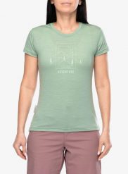 Koszulka merino damska Sensor Merino Air Say Yes Tee SS. Zielone t-shirty damskie Sensor, s, bez wzorów, z materiału, bez kołnierzyka. Za 300.29 zł.