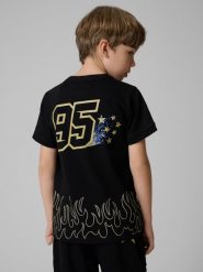 4F T-shirt regular z nadrukiem dziecięcy 4F x Bartosz Zmarzlik - czarny 134/140 (8-10 lat). Czarne koszulki dziewczęce 4f, l, bez wzorów, z bawełny, bez ramiączek. Za 79.99 zł.