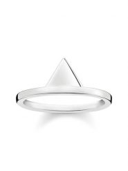 Thomas Sabo Srebrny pierścionek rozmiar: 48. Szare pierścionki damskie thomas sabo, srebrne. Za 70.41 zł.