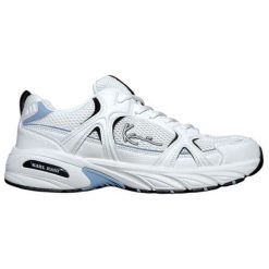 Buty Karl Kani Prime Runner PD00003089 białe. Białe buty sportowe na co dzień męskie z materiału, bez zapięcia. Za 678.89 zł.