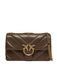 PINKO Torebka 104549 A2OS Brązowy. Brązowe listonoszki damskie Pinko, bez wzorów, ze skóry, bez dodatków. Za 1,739.00 zł.