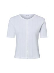 Samsøe Samsøe Koszulka - SAJuni Kobiety Bawełna (100%) biały, XS. Białe t-shirty damskie Samsoe & Samsoe, xs, bez wzorów, z bawełny, bez kołnierzyka. Za 399.95 zł.
