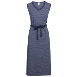 Trespass Loretta - Damska sukienka na co dzień w granatowe paski. Sukienki damskie Trespass, na co dzień, na lato, xl, bez wzorów, sportowe, bez kołnierzyka, bez ramiączek, sportowe. Za 247.99 zł.