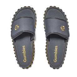 Klapki GUMBIES STRIDER SLIDE UNISEX. Szare klapki damskie Gumbies. Za 149.99 zł.