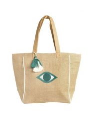 BLE Torebka w kolorze beżowym - 35 x 35 x 18 cm rozmiar: onesize. Brązowe torebki klasyczne damskie BLE, bez wzorów, z materiału, bez dodatków. Za 98.42 zł.