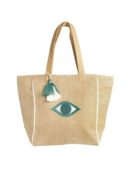BLE Torebka w kolorze beżowym - 35 x 35 x 18 cm rozmiar: onesize. Brązowe torebki klasyczne damskie BLE, bez wzorów, z materiału, bez dodatków. Za 73.95 zł.