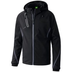 Kurtka Erima softshell fonction. Brązowe kurtki męskie Erima, m, bez wzorów, z softshellu, bez kaptura. W wyprzedaży za 445.50 zł.
