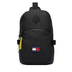 Saszetka Tommy Jeans. Czarne saszetki męskie Tommy Jeans, z jeansu. Za 329.99 zł.