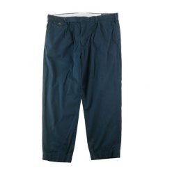 Polo Ralph Lauren spodnie męskie slim tapered. Niebieskie spodnie materiałowe męskie Ralph Lauren, bez wzorów, eleganckie. Za 170.36 zł.