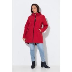 Damskie Kurtka softshell HYPRAR wodoodporna podszewka z polaru. Czerwone kurtki damskie Ulla Popken, plus size, bez wzorów, z elastanu, bez kaptura. Za 479.99 zł.