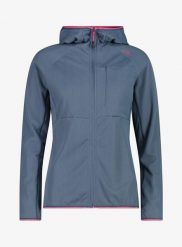 Bluza trekkingowa damska CMP Skylea Jacket. Niebieskie bluzy z kapturem damskie CMP, l, z materiału. Za 313.49 zł.