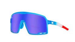 Sportowe okulary przeciwsłoneczne dla dzieci - Kategoria 3 - Rocket Pop. Brązowe okulary przeciwsłoneczne dziecięce KNOCKAROUND. Za 204.85 zł.