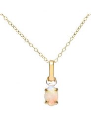 Revoni Złoty naszyjnik z zawieszką - dł. 46 cm rozmiar: onesize. Żółte naszyjniki damskie Revoni, złote. Za 782.99 zł.