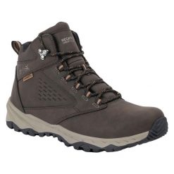Męskie Wodoodporne Buty Do Chodzenia Amble. Czarne buty trekkingowe męskie Regatta, z materiału, bez zapięcia, trekkingowe. Za 273.99 zł.