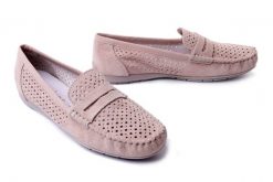 RIEKER 40263-31 pink, półbuty/mokasyny damskie. Brązowe mokasyny damskie Rieker. Za 299.90 zł.