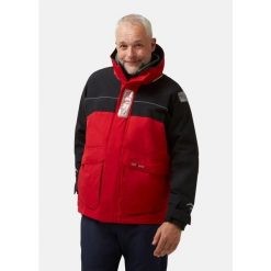 Kurtka - Sztormiak C4S Bergen Ii Czerwona [S]. Czerwone kurtki męskie CRAZY4SAILING, l, bez wzorów, sportowe, bez kaptura. Za 1,376.55 zł.