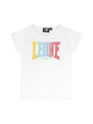 Koszulka z bawełna na czas wolny na co dzień. Czarne t-shirty damskie LEONE 1947 APPAREL, bez wzorów, z bawełny, bez kołnierzyka. Za 218.92 zł.