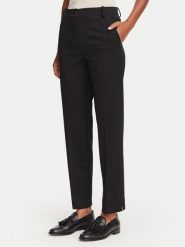 Marella Spodnie materiałowe Paese 2623786034 Czarny Regular Fit. Czarne spodnie materiałowe damskie Marella, bez wzorów, z materiału. Za 719.99 zł.