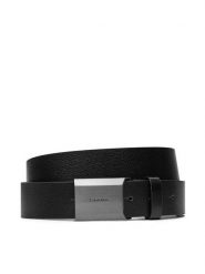 Calvin Klein Pasek Męski K50K512317 Czarny. Czarne paski męskie CALVIN KLEIN, bez wzorów, ze skóry. Za 179.99 zł.