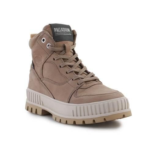 Buty do chodzenia damskie Palladium Pallashock Hi. Brązowe buty sportowe na co dzień damskie Palladium, bez wzorów, z gumy, trekkingowe. Za 575.40 zł.