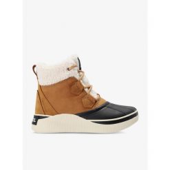 Buty zimowe damskie Sorel Out N About IV Chillz WP. Brązowe obuwie trekkingowe damskie Sorel, na zimę. Za 392.99 zł.