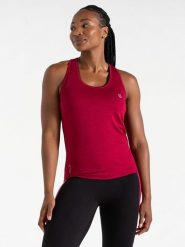 Dare 2b Top sportowy "Modernize II" w kolorze czerwonym rozmiar: 38. Czerwone topy damskie Dare 2b, bez wzorów, z materiału, bez kołnierzyka. Za 45.95 zł.