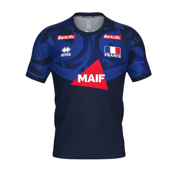 Koszulka treningowa Francji 2025/26. Białe t-shirty sportowe męskie ERREA, l, z materiału, bez ramiączek, na fitness i siłownię. Za 265.50 zł.
