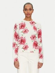 Morgan Sweter 251-MFLOWER Écru Regular Fit. Swetry klasyczne damskie Morgan, xs, z syntetyku, bez kołnierzyka. Za 149.99 zł.