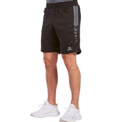 Szorty Erima Worker Six Wings. Czarne szorty męskie Erima, bez wzorów, sportowe. Za 152.00 zł.