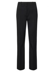 KARL LAGERFELD Spodnie materiałowe B1W10003 Czarny Straight Leg. Czarne spodnie materiałowe damskie Karl Lagerfeld, bez wzorów, z materiału. Za 1,099.00 zł.