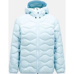 Kurtka Peak Performance puchowa męska Helium Down Hood Jacket niebieska - L. Niebieskie kurtki męskie Peak Performance, l, bez wzorów, z puchu, sportowe, bez kaptura. W wyprzedaży za 1,059.00 zł.