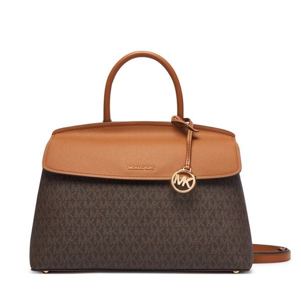 Torebka MICHAEL Michael Kors. Brązowe torebki klasyczne damskie MICHAEL Michael Kors, bez wzorów, bez dodatków. Za 1,329.00 zł.