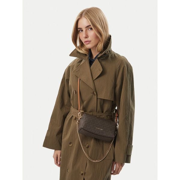 Torebka MICHAEL Michael Kors. Brązowe torebki klasyczne damskie MICHAEL Michael Kors, bez wzorów, bez dodatków. Za 859.99 zł.
