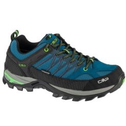 Buty trekkingowe męskie, Rigel Low. Niebieskie buty trekkingowe męskie CMP, z gumy, bez zapięcia. Za 319.99 zł.