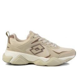Buty męskie sneakersy sportowe Lotto WANY. Brązowe buty sportowe na co dzień męskie Lotto, z materiału, bez zapięcia, trekkingowe. Za 169.00 zł.