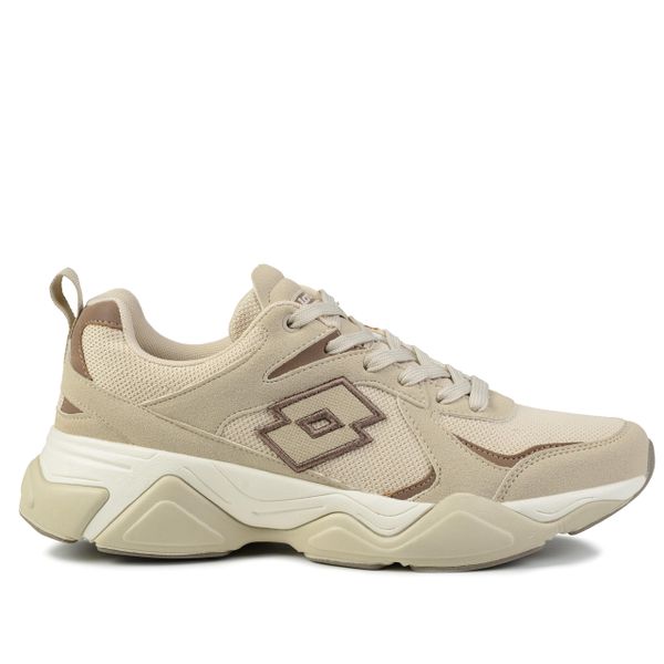 Buty męskie sneakersy sportowe Lotto WANY. Brązowe buty sportowe na co dzień męskie Lotto, z jeansu, bez zapięcia, trekkingowe. Za 169.00 zł.