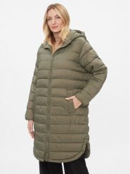 ONLY Płaszcz zimowy 15300258 Zielony Regular Fit. Zielone kurtki damskie Only, na zimę, s, bez wzorów, z syntetyku. Za 279.99 zł.
