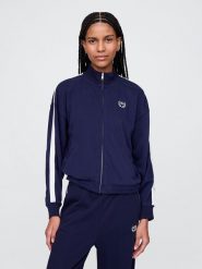 GAP Bluza w kolorze granatowym rozmiar: M. Niebieskie bluzy bez kaptura damskie GAP, m. Za 144.92 zł.