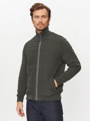 Pepe Jeans Bluza Snell Mock PM702381 Szary Regular Fit. Szare bluzy bez kaptura męskie Pepe Jeans, m, z bawełny. Za 599.99 zł.